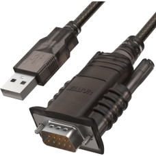 Unitek USB cable Unitek USB-A - RS-232 1.5 m Black (Y108)