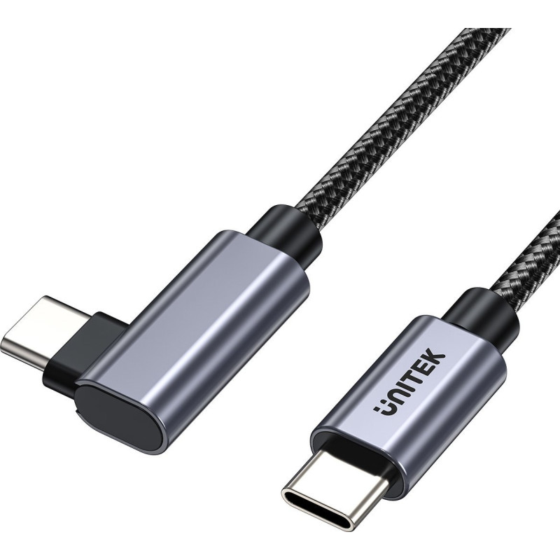 Unitek USB cable Unitek USB-C - USB-C 3 m Black and silver (C14123BK-3M)