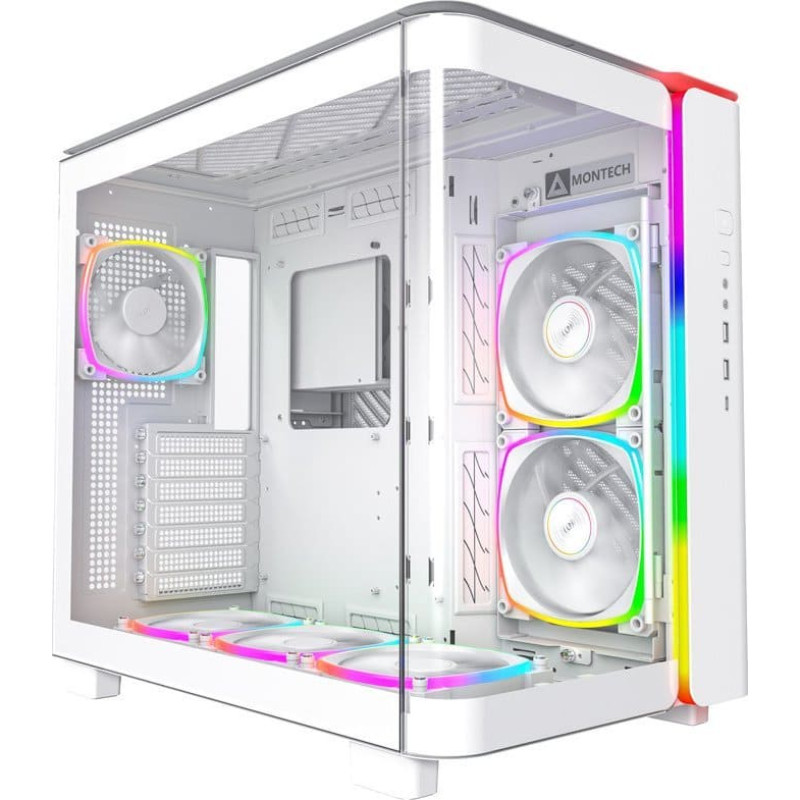Montech KING PRO 95 , Tower case (white, Tempered Glass x 2)