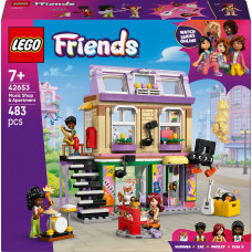 Lego Friends Sklep muzyczny i mieszkanie (42653)