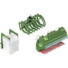 Wiking front loader tool set Bressel and Lade, model vehicle