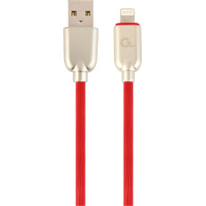 Gembird USB cable Gembird USB-A - Lightning 1 m Red (CC-USB2R-AMLM-1M-R)