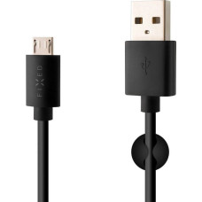 Fixed Kabel USB Fixed USB-A - microUSB 2 m Czarny (FIXD-UM2M-BK)
