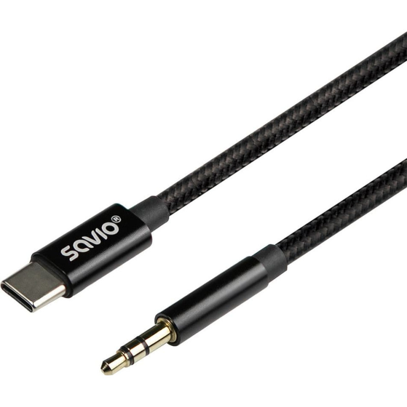 Savio Kabel Savio CL-188 USB-C do Mini Jack 3.5mm 2m