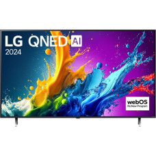 LG QNED 86QNED80T3A televizorius 2,18 m (86") 4K Ultra HD Smart TV „Wi-Fi“ Juoda