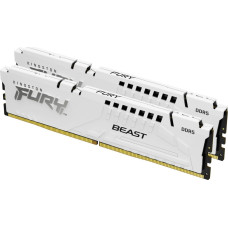 Kingston FURY DDR5 - 32GB - 6800 - CL - 34 (2x 16 GB) dual kit, memory (white, KF568C34BWEK2-32, FURY Beast, INTEL XMP, AMD EXPO)