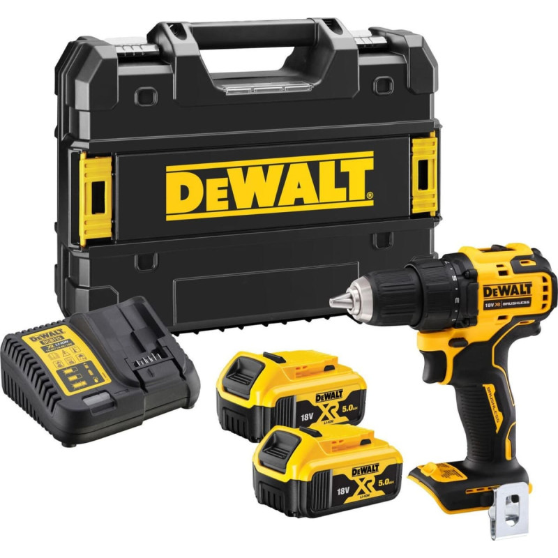 Dewalt Drilling machine Dewalt DCD708P2T 18 V 2 x battery 5 Ah