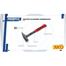 Juco MŁOTEK ŚLUSARSKI MONOBLOCK 300g