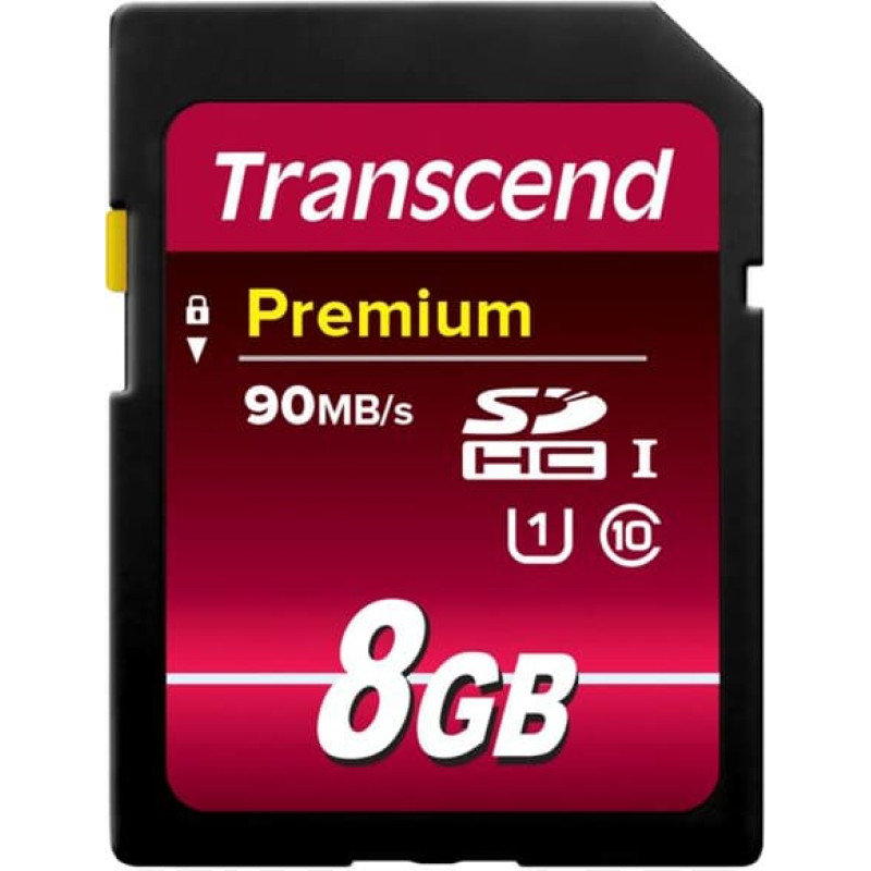 Transcend SDHC               8GB Class 10 UHS-I 400x Premium