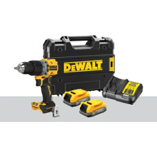 Dewalt Cordless impact drill DCD805E2T, 18 volts (yellow/black, 2x POWERSTACK Li-Ion batteries 1.7 Ah, in T STAK box)