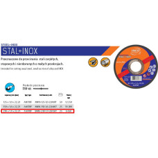 Incoflex TARCZA DO METALU 230 x 1,9mm INOX