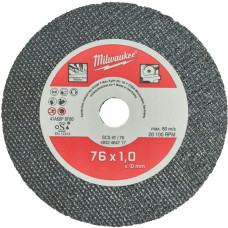 Milwaukee TARCZA 76mm DO METALU /5szt.