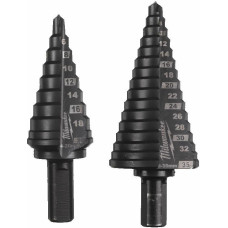 Milwaukee WIERTŁO STOPNIOWE KOBALTOWE ZESTAW 2szt.