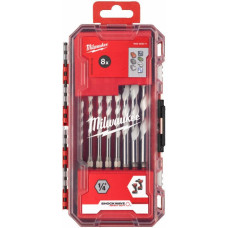 Milwaukee WIERTŁO UNIWERSALNE kpl. 8szt.