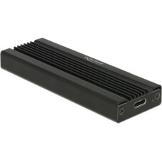 Delock External enclosure for M.2 NVMe PCIe SSD, drive housing (black, (with Super Speed USB 10 Gbps USB 3.1 Gen 2) USB Type-C connector)