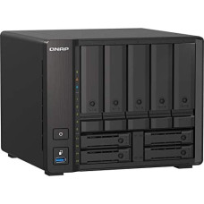 Qnap TS-H973AX NAS Tower Ryzen Embedded V1500B 32 GB DDR4 0 TB QuTS hero Juoda