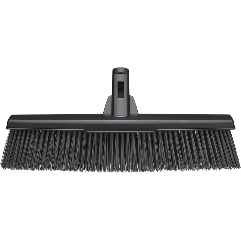 Fiskars Solid all-purpose broom head L (black/orange, without handle)