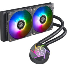 Silverstone Technology SilverStone VIDA 240 SLIM 240mm, water cooling (black)