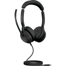 Jabra Evolve2 50, Headset (black, Stereo, Microsoft Teams, USB-C)