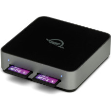 OWC Atlas Dual SD Card Reader, card reader (aluminum)