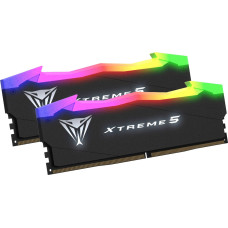 Patriot DDR5 - 48GB - 7600 - CL - 36 (2x 24 GB) dual kit, RAM (black, PVXR548G76C36K, Viper Xtreme 5 RGB, INTEL XMP)
