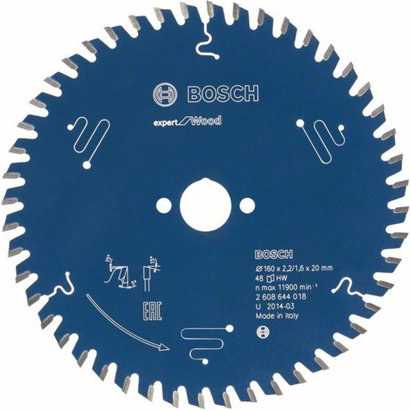 Bosch Circular Saw Blade Expert f.W. 180x20