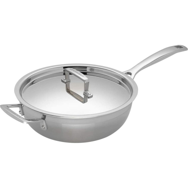 Tefal Pan Eternal Mesh 28cm inox/black