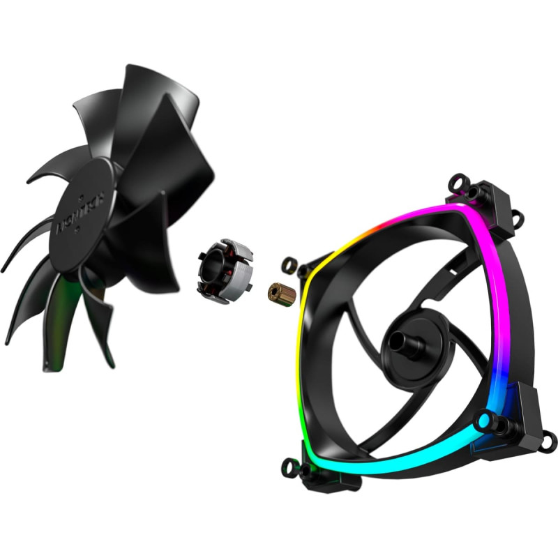 Montech AX120 PWM 120x120x25, case fan (black, pack of 3)