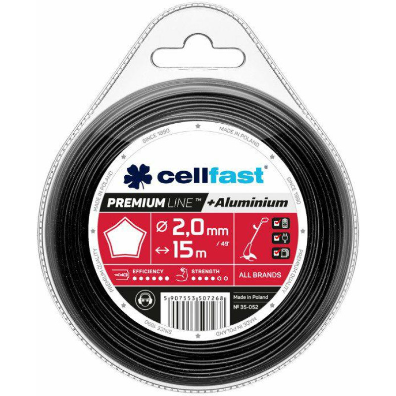 Cellfast ŻYŁKA TNĄCA PREMIUM 2,4*90m GW. BLISTER