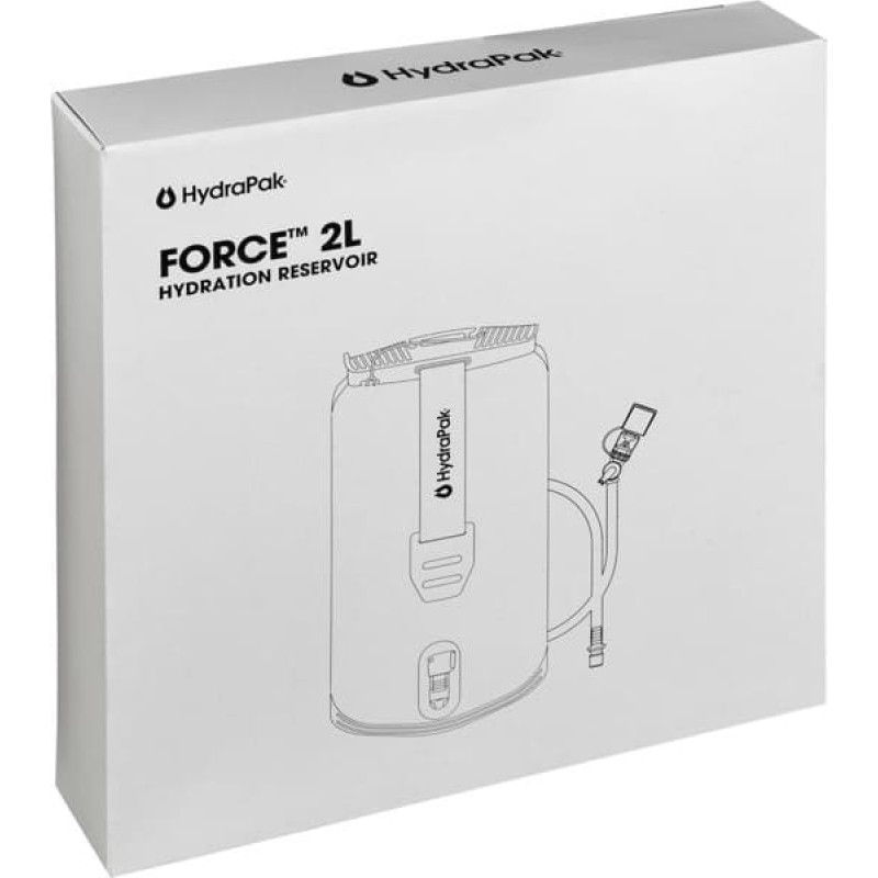 Hydrapak FORCE 2L Trinkbeutel dunkelbraun