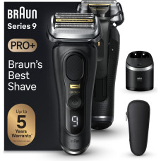 Braun Series 9 Pro+ 9560cc Apkarpymo mašinėlė Juoda