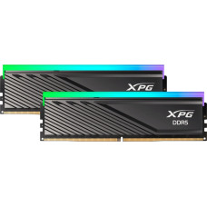 Adata DDR5 - 32GB - 6000 - CL - 30 (2x 16 GB) dual kit, memory (black, AX5U6000C4816G-DTLABRBK, XPG Lancer Blade RGB, INTEL XMP, AMD EXPO)