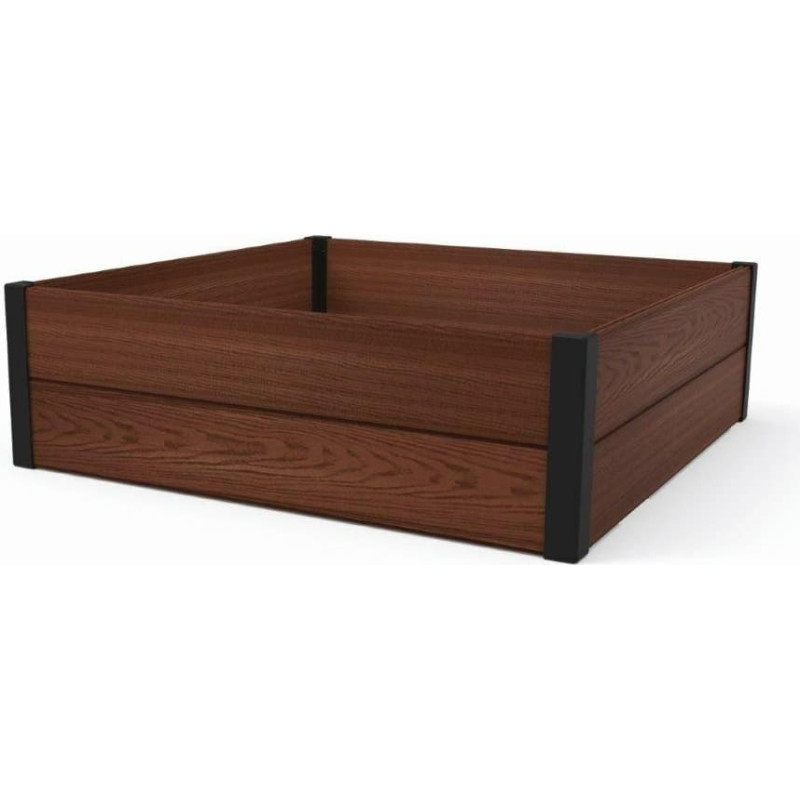 Curver/Keter KETER WARZYWNIAK PODWYŻSZONY BRĄZ Maple Square 106 x 106 x 32cm