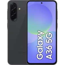 Samsung SM-A366B/DS 17 cm (6.7") Dviguba SIM jungtis Android 15 5G C tipo USB 8 GB 256 GB 5000 mAh Juoda