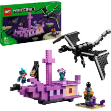 Lego 21264 Minecraft The Ender Dragon and the End Ship, construction toy