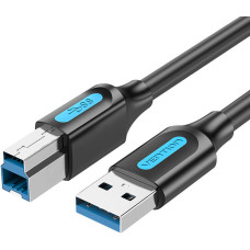 Vention USB 3.0 A to B print cable Vention COOBF 2A 1m Black PVC