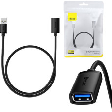 Baseus USB 3.0 Extension cable Baseus male to female, AirJoy Series, 0.5m (black)