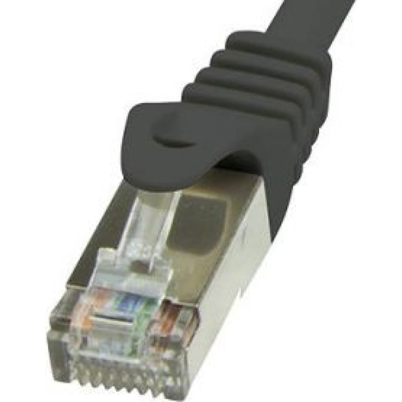 Logilink Patchcord CAT 6 F/UTP 0.25m Black (CP2013S)