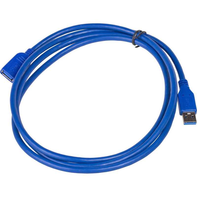 Akyga USB cable Akyga USB-A - USB-A 1.8 m Blue (AK-USB-10)