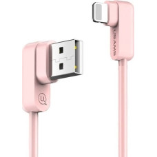 Usams USB cable Usams USB-A - Lightning 1.2 m Pink (IPUSBBCY03)