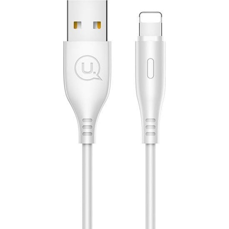 Usams USB cable Usams USB-A - Lightning 1 m White (SJ266USB02)