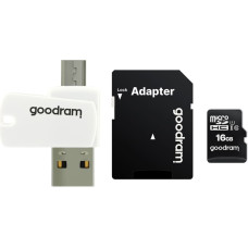 Goodram M1A4 All in One 16 GB MicroSDHC UHS-I Klasės 10
