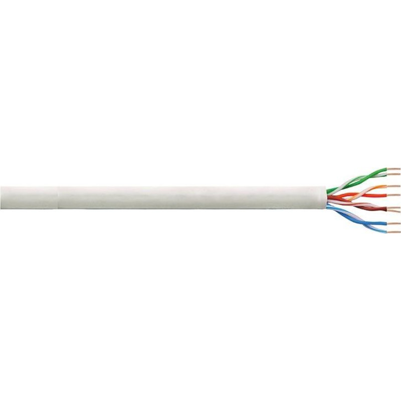 Logilink Kabel U/UTP LogiLink CQ2100U kat.6 miedź, drut, 100m