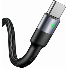 Usams USB cable Usams USB-A - USB-C 1 m Black (23867)