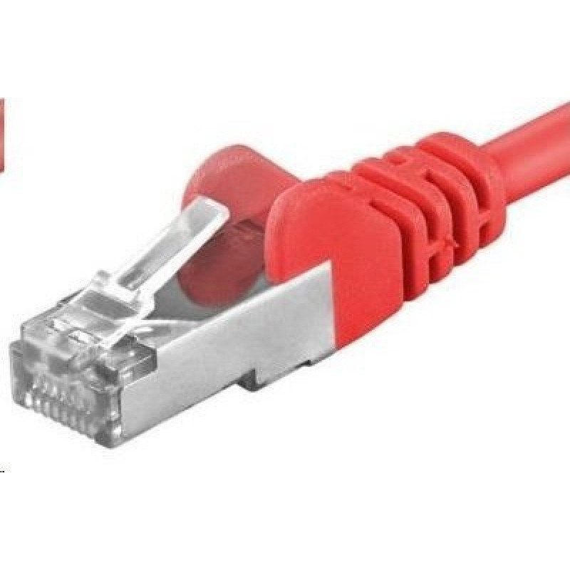 Premiumcord PREMIUMCORD Patch kabel CAT6a S-FTP, RJ45-RJ45, AWG 26/7 7m czerwony