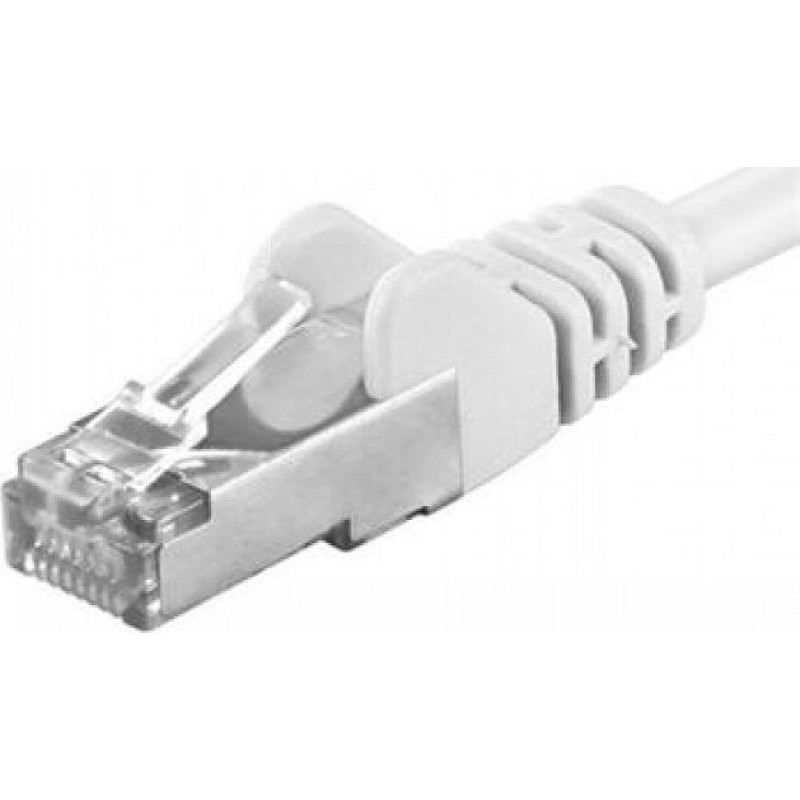 Premiumcord PREMIUMCORD Patch kabel CAT6a S-FTP, RJ45-RJ45, AWG 26/7 1,5m biały