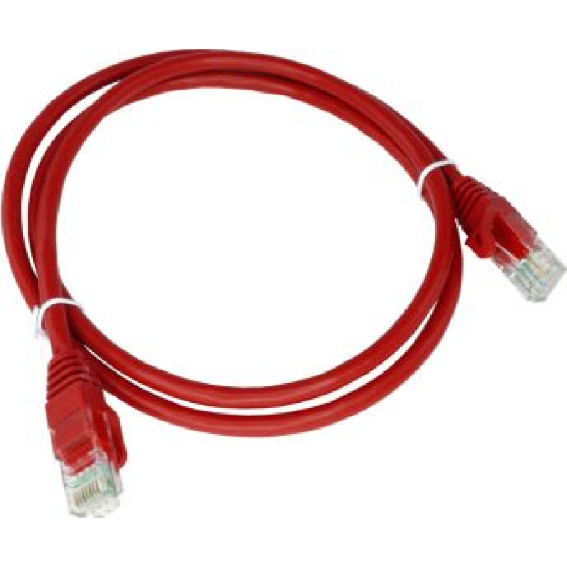 Alantec Patch-cord U/UTP cat.6 PVC 2.0m red ALANTEC