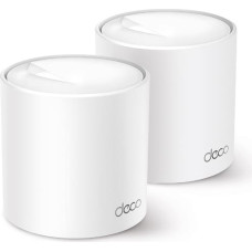 Tp-Link Deco X50 (2-pack) Dviguba juosta (2,4 GHz / 5 GHz) Wi-Fi 6 (802.11ax) Balta 3 Vidinis