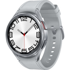 Samsung Galaxy Watch6 Classic 47 mm Skaitmeninis Lietimui jautrus ekranas 4G Sidabras