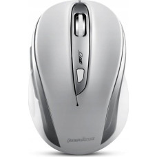 Perixx Mysz Perixx Mysz bezprzewodowa Perixx PERIMICE-721 optyczna 1600dpi 2.4 GHz, biało-srebrna, silent, cicha, bezklikowa